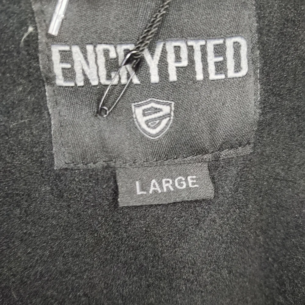 Black Reflective Men's Sweater